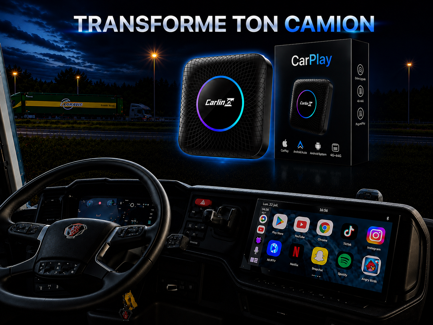Boîtier CarPlay